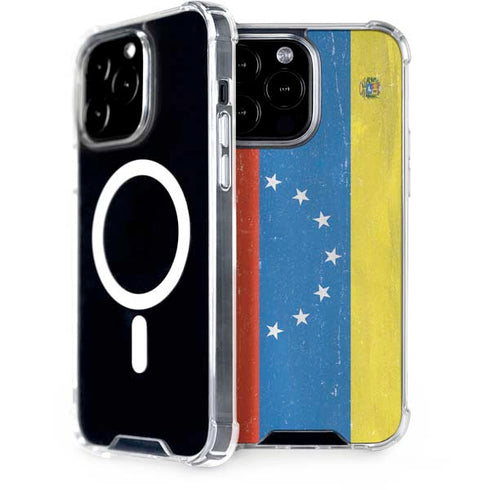 Venezuela Flag Distressed iPhone 13 Pro Max MagSafe Case